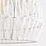 Bohemian pendant lamp Kanpur, woven hemp rope