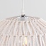 Bohemian pendant lamp Kanpur, woven hemp rope