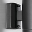 2-light outdoor wall light Calais with sensor - stainless steel