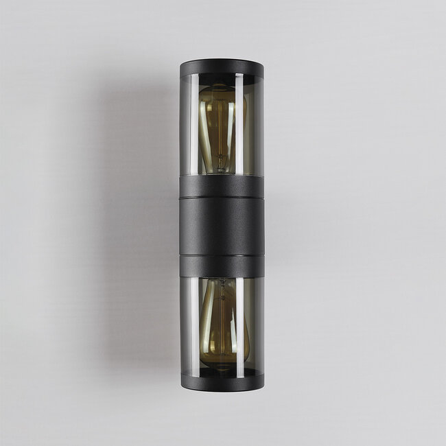 Rouen two-light wall light