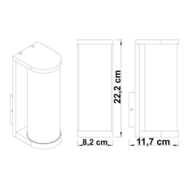 Jani outdoor wall lamp