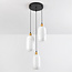 Pendant lamp with opal white glass - Laura