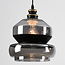 Pendant lamp with smoked glass, 3-light - Sofie