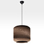 Paper fiber pendant light Emily - natural