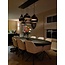 Cardboard pendant lamp - Lena