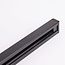 End cap for track system, black