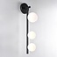 Black wall lamp Taj