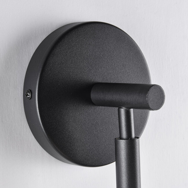 Black wall lamp Taj