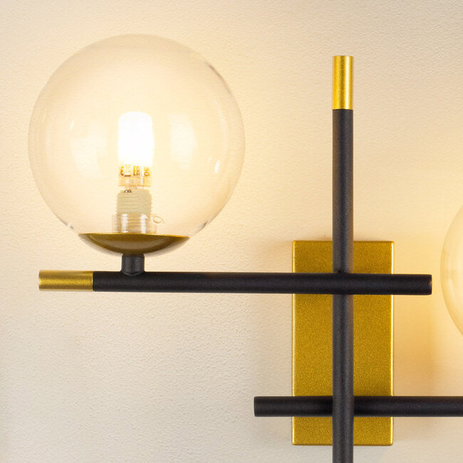 Niya 2-light wall lamp