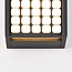 Outdoor wall light Melina - black with integrated LED