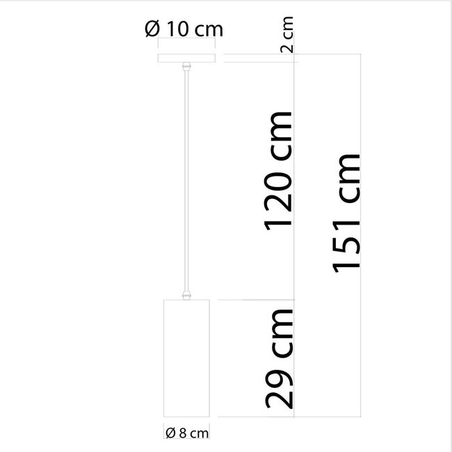 Minimalist Toby pendant lamp