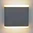 Flat outdoor wall light 6W Arianna - grey