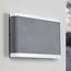 Flat outdoor wall light Demi - grey 12W