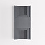 Outdoor wall light Benjamin - anthracite with integrated LED