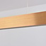 Dimmable pendant light Harvey - gold with integrated LED