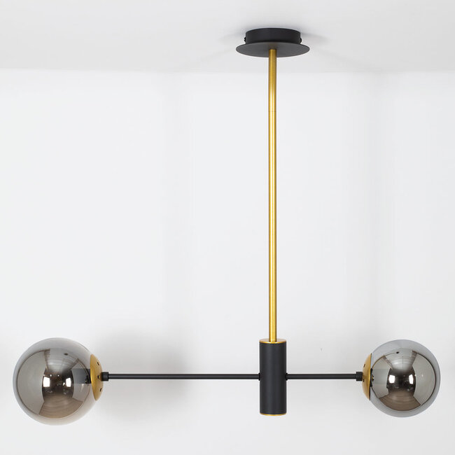 Design pendant light Danley, 2-light