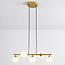 Donny pendant lamp designer lighting with frosted glass globes