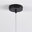 Asymmetric 2-light pendant light Dexter with glass globes