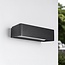 Outdoor wall light Midas - black with integrated LED