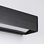 Outdoor wall light Midas - black with integrated LED