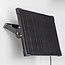 Black solar outdoor wall light Nestor - 60W