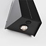Solar outdoor wall light Solon - black