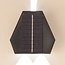 3-light Solar wall lamp for outdoor use Charissa