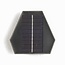 3-light Solar wall lamp for outdoor use Charissa