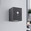 Anzia solar-powered outdoor wall light with sensor