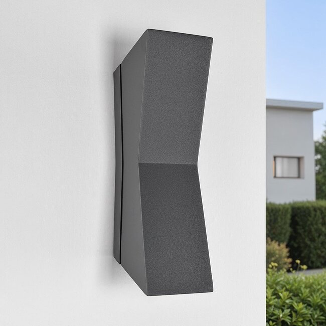 Outdoor wall light Aron - with integrated LED