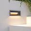 Recessed wall light for outdoor use - Aston