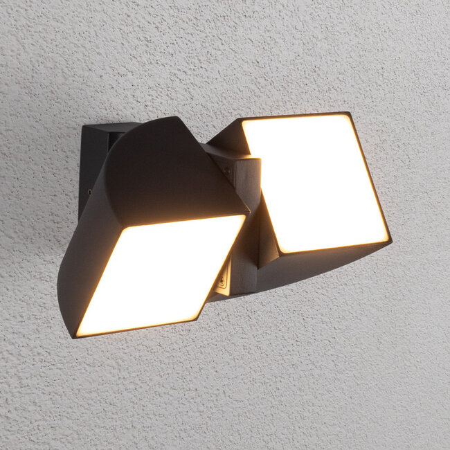 Adjustable outdoor wall light Xanthe - Anthracite