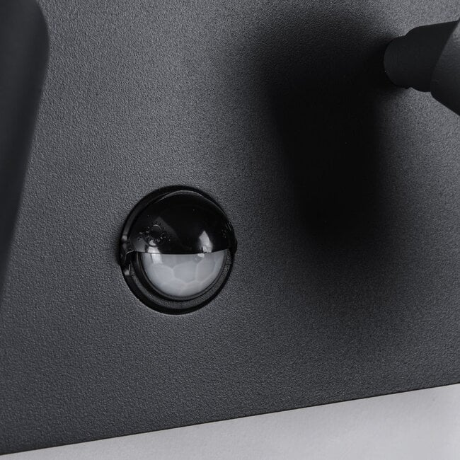 Outdoor wall lights with adjustable spotlights Filia - anthracite