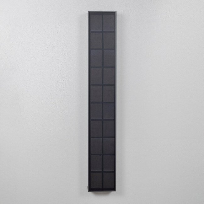 Dimmable solar wall lamp for outdoor use Dorien - anthracite