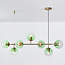 Designer pendant light Hepta with various colour options