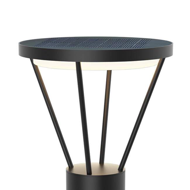 Solar outdoor floor lamp Marina with sensor