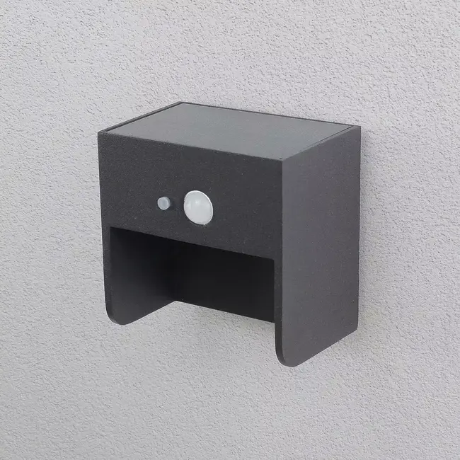 Camila Solar wall light for outdoor use with sensor