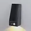 Solar outdoor wall light with sensor Donya