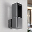 Outdoor wall light Mauro - anthracite with integrated LED