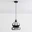 pendant light Sofie with wide smoked glass