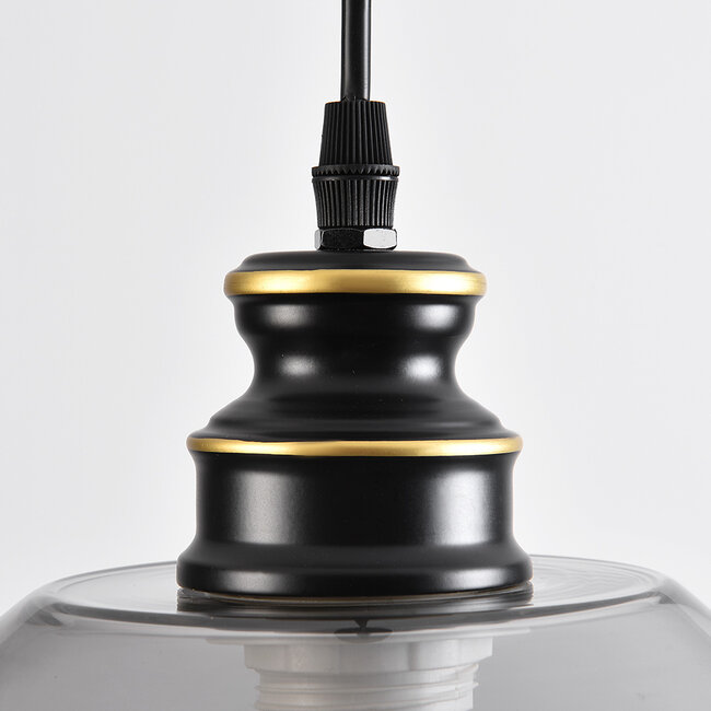 -light pendant lamp Sofie - wide glass