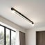 Ceiling light Xander with integrated LEDs - black