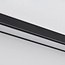 ceiling light Xander with integrated LED - black and opal