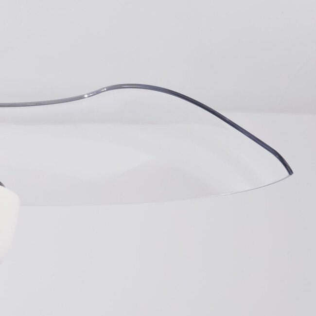 Ceiling fan, white, including LED and remote control - Haizea