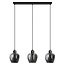 3-light pendant lamp with smoked glass - Vegas