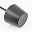 Rechargeable standing outdoor lamp Jytte, dimmable - Black