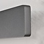 Modern wall lamp Tyge in black with integrated LEDs