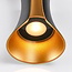 Else outdoor wall lamp - black with Gold