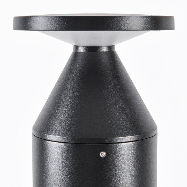 Black standing outdoor lamp - Ailo 30 cm