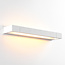 White swivel wall lamp Sirle, 45 cm